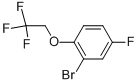 2-bromo-4-fluoro-1-(2,2,2-trifluoroethoxy)benzene CAS#: 200956-26-9