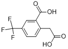 2-carboxymethyl-5-trifluoromethyl-benzoic acid CAS#: 207804-91-9