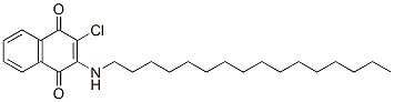2-chloro-3-(hexadecylamino)naphthalene-1,4-dione CAS#: 22272-21-5