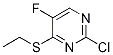 2-chloro-4-ethylthio-5-fluoropyrimidine CAS#: 22462-40-4