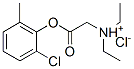 (2-chloro-6-methyl-phenoxy)carbonylmethyl-diethyl-azanium chloride CAS#: 2283-49-0