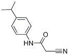 2-cyano-N-(4-isopropylphenyl)acetamide CAS#: 24522-31-4