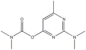 2-(diMethylaMino)-6-MethylpyriMidin-4-yl diMethylcarbaMate CAS#: 23103-97-1