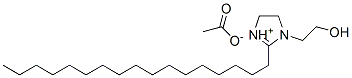 2-heptadecyl-4,5-dihydro-1-(2-hydroxyethyl)-1H-imidazolium acetate CAS#: 28832-11-3