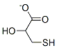 2-hydroxy-3-sulfanyl-propanoate CAS#: 2614-83-7