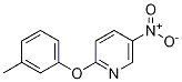 2-(m-methylphenoxy)-5-nitropyridine CAS#: 28232-33-9