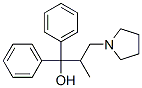 2-methyl-1,1-diphenyl-3-(1-pyrrolidyl)-1-propanol CAS#: 2260-35-7