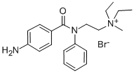 (2-(p-Amino-N-phenylbenzamido)ethyl)diethylmethylammonium bromide CAS#: 100773-63-5