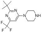 2-tert-Butyl-4-(piperazin-1-yl)-6-trifluoromethyl-pyrimidine CAS#: 219599-99-2