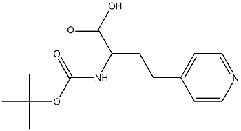 2-((tert-butoxycarbonyl)aMino)-4-(pyridin-4-yl)butanoic acid CAS#: 273222-01-8