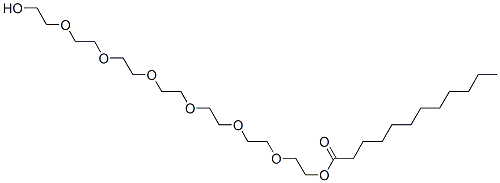 20-hydroxy-3,6,9,12,15,18-hexaoxaicos-1-yl laurate CAS#: 15901-19-6