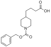 4-(1-CBZ-PIPERIDIN-4-YL)-BUTYRIC ACID CAS#: 204139-61-7