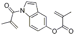2-Methyl-acrylic acid 1-(2-methylacryloyl)-1H-indol-5-yl ester CAS#: 205991-45-3