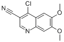 4-CHLORO-6,7-DIMETHOXY-QUINOLINE-3-CARBONITRILE CAS#: 214470-55-0