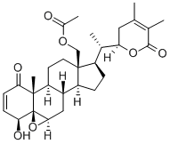 (22R)-18-Acetoxy-5,6β-epoxy-4β,22-dihydroxy-1-oxo-5β-ergosta-2,24-dien-26-oic acid δ-lactone CAS#: 21902-99-8