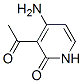 2(1H)-Pyridinone, 3-acetyl-4-amino- (9CI) CAS#: 229308-55-8
