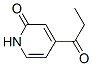 2(1H)-Pyridinone, 4-(1-oxopropyl)- (9CI) CAS#: 251902-57-5