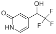 2(1H)-Pyridinone, 4-(2,2,2-trifluoro-1-hydroxyethyl)- (9CI) CAS#: 251352-67-7