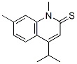 2(1H)-Quinolinethione, 1,7-dimethyl-4-(1-methylethyl)- CAS#: 2584-39-6