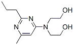 2,2'-(6-methyl-2-propylpyrimidin-4-yl)iminodiethanol CAS#: 22177-56-6