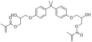 2,2-BIS[4-(2-HYDROXY-3-METHACRYLOXYPROPOXY)PHENYL]PROPANE CAS#: 1565-94-2