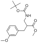 METHYL 2-N-BOC-2-AMINOMETHYL-3-(3-METHOXY-PHENYL)-PROPIONATE CAS#: 220117-40-8