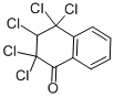 2,2,3,4,4-PENTACHLORO-1,2,3,4-TETRAHYDRONAPHTHALEN-1-ONE CAS#: 2243-28-9