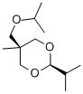 5β-(Isopropoxymethyl)-2β-isopropyl-5α-methyl-1,3-dioxane CAS#: 22644-55-9