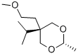 5β-Isopropyl-5α-(2-methoxyethyl)-2β-methyl-1,3-dioxane CAS#: 22644-77-5