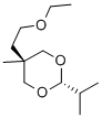 5α-(2-Ethoxyethyl)-2β-isopropyl-5β-methyl-1,3-dioxane CAS#: 22644-79-7