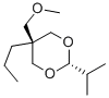 2β-Isopropyl-5α-(methoxymethyl)-5β-propyl-1,3-dioxane CAS#: 22645-42-7