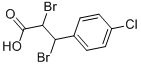 2,3-DIBROMO-3-(4-CHLOROPHENYL)PROPANOIC ACID CAS#: 24653-99-4
