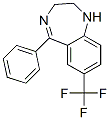 2,3-Dihydro-5-phenyl-7-(trifluoromethyl)-1H-1,4-benzodiazepine CAS#: 2890-28-0
