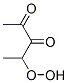 2,3-Pentanedione, 4-hydroperoxy- (9CI) CAS#: 219940-15-5