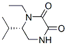 2,3-Piperazinedione,1-ethyl-6-(1-methylethyl)-,(6S)-(9CI) CAS#: 287495-13-0