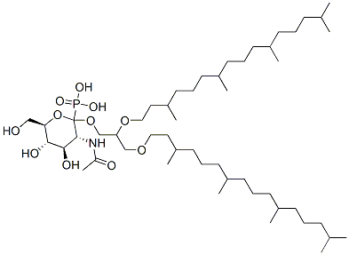 2,3-di-O-phytanyl-1-(phosphoryl-2-acetamido-2-deoxyglucopyranosyl)glycerol CAS#: 105481-55-8