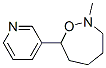 2,3,4,5,6,7-Hexahydro-2-methyl-7-(3-pyridyl)-1,2-oxazepine CAS#: 1134-32-3