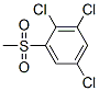 2,3,5-trichlorophenyl methyl sulfone CAS#: 104380-10-1