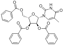 5-METHYL-1-(2'', 3'', 5''-TRI-O-BENZOYL-β-L-RIBOFURANOSYL)URACIL CAS#: 237060-98-9