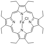 2,3,7,8,12,13,17,18-OCTAETHYL-21H,23H-PORPHINE IRON(III) CHLORIDE CAS#: 28755-93-3