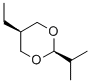 5α-Ethyl-2α-isopropyl-1,3-dioxane CAS#: 23791-89-1