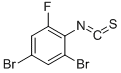 2,4-DIBROMO-6-FLUOROPHENYL ISOTHIOCYANATE CAS#: 244022-67-1