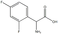 2,4-DIFLUORO-DL-PHENYLGLYCINE CAS#: 240409-02-3