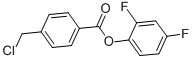 2,4-DIFLUOROPHENYL 4-(CHLOROMETHYL)BENZOATE CAS#: 219500-09-1