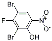 2,4-Dibromo-3-fluoro-6-nitrophenol CAS#: 2924-30-3