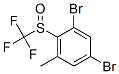 2,4-Dibromo-6-methylphenyl trifluoromethyl sulphoxide CAS#: 223683-76-9