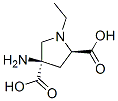 2,4-Pyrrolidinedicarboxylicacid,4-amino-1-ethyl-,(2R,4R)-(9CI) CAS#: 213619-99-9