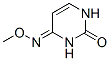 2,4(1H,3H)-Pyrimidinedione, 4-(O-methyloxime) (9CI) CAS#: 20555-89-9
