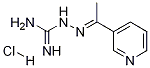 2-((E)-1-(3-pyridyl)ethylidene)-1-hydrazinecarboximidamidehydrochloride CAS#: 243961-05-9