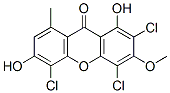 2,4,5-Trichloro-1,6-dihydroxy-3-methoxy-8-methyl-9H-xanthen-9-one CAS#: 22105-34-6